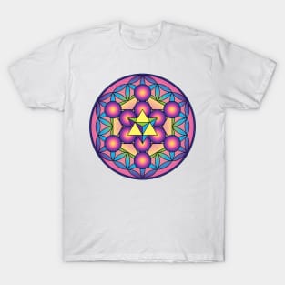 Merkaba with Metatron’s Cube T-Shirt